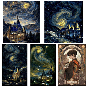 Harry potter-The Starry Night -Diamond Painting- 30*50cm