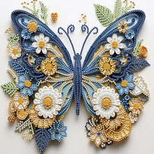 Lade das Bild in den Galerie-Viewer, Butterfly-Teil-Special Diamond Painting-30x30cm
