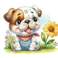 Lade das Bild in den Galerie-Viewer, Bulldog-Teil-Special Diamond Painting-35x30cm