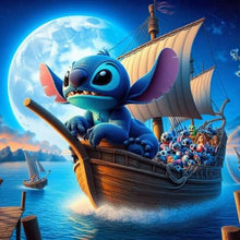 Lade das Bild in den Galerie-Viewer, Stitch-Voll Diamond Painting-30x30cm