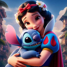 Lade das Bild in den Galerie-Viewer, Stitch-Voll Diamond Painting-30x30cm