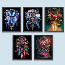 Lade das Bild in den Galerie-Viewer, Dreamcatcher-Full Round Diamond Painting-30x40cm