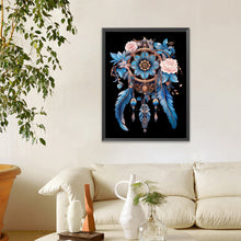 Lade das Bild in den Galerie-Viewer, Dreamcatcher-Full Round Diamond Painting-30x40cm
