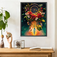 Lade das Bild in den Galerie-Viewer, Dreamcatcher-Full Round Diamond Painting-30x40cm