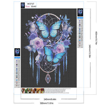Lade das Bild in den Galerie-Viewer, Dreamcatcher-Full Round Diamond Painting-30x40cm