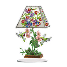 Lade das Bild in den Galerie-Viewer, Blumenadler-Kolibri einseitig gebohrt Acryl-Diamant-Desktop-Ornament