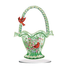 Lade das Bild in den Galerie-Viewer, Blumenadler-Kolibri einseitig gebohrt Acryl-Diamant-Desktop-Ornament