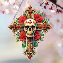 Lade das Bild in den Galerie-Viewer, Schmetterling-einseitig gebohrter Diamant-Anhänger