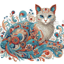 Lade das Bild in den Galerie-Viewer, Cat-Partial-Special Diamond Painting-30x30cm