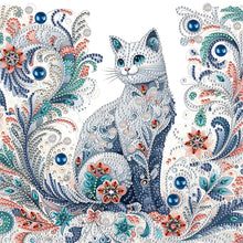 Lade das Bild in den Galerie-Viewer, Cat-Partial-Special Diamond Painting-30x30cm