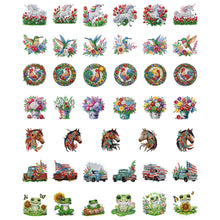 Lade das Bild in den Galerie-Viewer, Tier-Diamond Painting Magnetkühlschrank