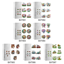 Lade das Bild in den Galerie-Viewer, Tier-Diamond Painting Magnetkühlschrank