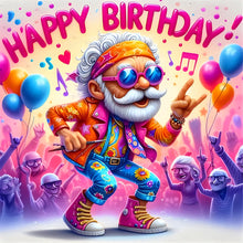 Lade das Bild in den Galerie-Viewer, Funny Grandma-Voll Diamond Painting-40x40cm