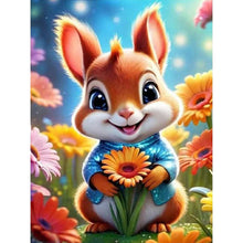 Lade das Bild in den Galerie-Viewer, Animal/Blumen-Voll Diamond Painting-30x40cm