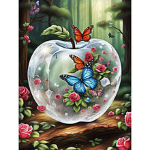 Lade das Bild in den Galerie-Viewer, Animal/Blumen-Voll Diamond Painting-30x40cm