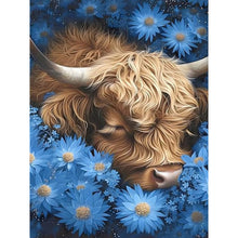 Lade das Bild in den Galerie-Viewer, Animal/Blumen-Voll Diamond Painting-30x40cm