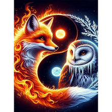 Lade das Bild in den Galerie-Viewer, Animal/Blumen-Voll Diamond Painting-30x40cm