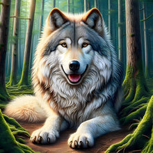 Lade das Bild in den Galerie-Viewer, Hund-Voll Round Diamond Painting-30x30cm