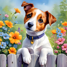 Lade das Bild in den Galerie-Viewer, Hund-Voll Round Diamond Painting-30x30cm