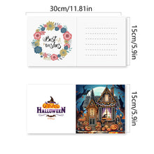 Lade das Bild in den Galerie-Viewer, 5/6Pcs/Set Halloween-Diamond Grußkarten