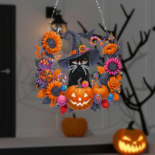 Lade das Bild in den Galerie-Viewer, Halloween-Acryl einseitiger Diamant-Anhänger