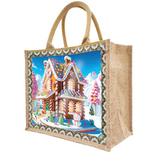 Lade das Bild in den Galerie-Viewer, Weihnachts-Diamant Malerei Tote Bag (Upgraded Waterproof)