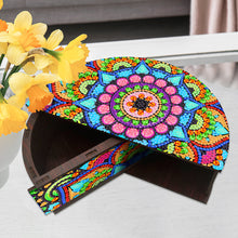 Lade das Bild in den Galerie-Viewer, Mandala-Diamant-Malerei Aufbewahrungsbox