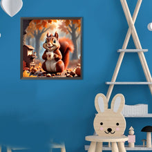 Lade das Bild in den Galerie-Viewer, Eichhörnchen-voll Round Diamond Painting-30x30cm