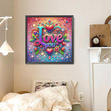 Lade das Bild in den Galerie-Viewer, Love-Voll Round Diamond Painting-30x30cm