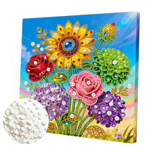 Lade das Bild in den Galerie-Viewer, Partial Pearl Painting mit Rahmen -25*25cm