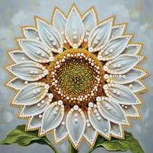 Lade das Bild in den Galerie-Viewer, Partial Pearl Painting mit Rahmen -25x25cm