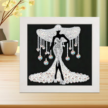 Lade das Bild in den Galerie-Viewer, Beauty-Partial Special Diamond Painting with Frame-17x17cm