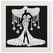 Lade das Bild in den Galerie-Viewer, Beauty-Partial Special Diamond Painting with Frame-17x17cm