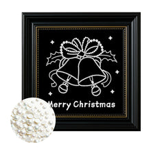 Lade das Bild in den Galerie-Viewer, Partial Pearl Painting mit Rahmen -30x30cm