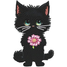 Lade das Bild in den Galerie-Viewer, Katze-2 - Einseitig - Acryl-Diamant-Tischornament