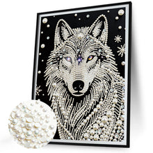 Lade das Bild in den Galerie-Viewer, Tiere Partial Pearl Painting Ohne Rahmen-30x40cm