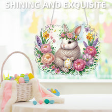 Lade das Bild in den Galerie-Viewer, Kobolde und Tulpen - Einseitig - Diamant-Anhänger
