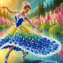 Lade das Bild in den Galerie-Viewer, Dove-Teilweise Special Diamond Painting-30x30cm