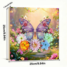 Lade das Bild in den Galerie-Viewer, Schmetterling-B - Diamant-Kerzenhalter - Diamant-Tischornament