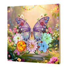 Lade das Bild in den Galerie-Viewer, Schmetterling-B - Diamant-Kerzenhalter - Diamant-Tischornament