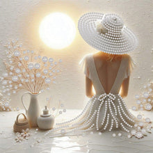 Lade das Bild in den Galerie-Viewer, Tanzendes Mädchen- Special Diamond Painting-30x30cm