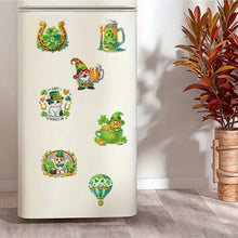 Lade das Bild in den Galerie-Viewer, 12 Stk./Set Happy St. Patrick's Day - Diamant Painting Kühlschrankmagnet