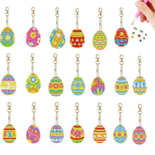 Lade das Bild in den Galerie-Viewer, 6 Stk./Set Ostern - Beidseitig - Diamant-Schlüsselanhänger
