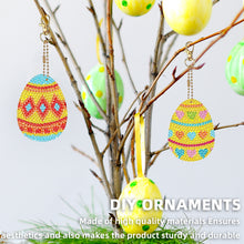 Lade das Bild in den Galerie-Viewer, 6 Stk./Set Ostern - Beidseitig - Diamant-Schlüsselanhänger