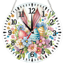 Lade das Bild in den Galerie-Viewer, Gelbes Küken - Acryl-Diamant-Uhr-Anhänger