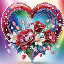 Lade das Bild in den Galerie-Viewer, Blumenstrauß aus Rosen- Special Diamond Painting-30x30cm
