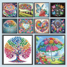 Lade das Bild in den Galerie-Viewer, Tree of Life-Partial Special Diamond Painting-30x30cm