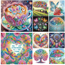 Lade das Bild in den Galerie-Viewer, Tree of Life-Partial Special Diamond Painting-30x30cm