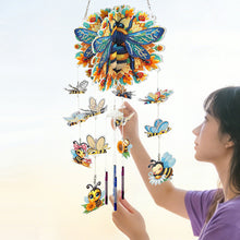 Lade das Bild in den Galerie-Viewer, Garten-Bienen - Sonnenfänger Fensterhänger Diamant-Windspiel