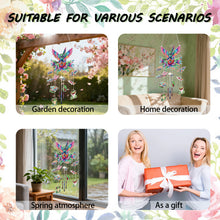 Lade das Bild in den Galerie-Viewer, Garten-Bienen - Sonnenfänger Fensterhänger Diamant-Windspiel